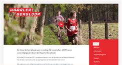 Desktop Screenshot of haarlerbergloop.nl